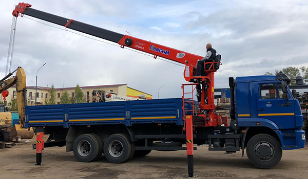 Кран-манипулятор Камаз 65117-A5 Kanglim KS 1256 GII