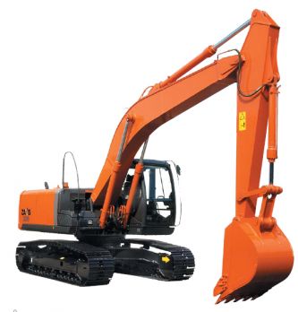 Гусеничный экскаватор Hitachi ZX210: мощь и точность для глубоких котлованов